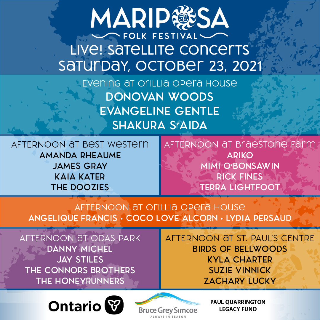 Mariposa Satellite Concerts Announcement