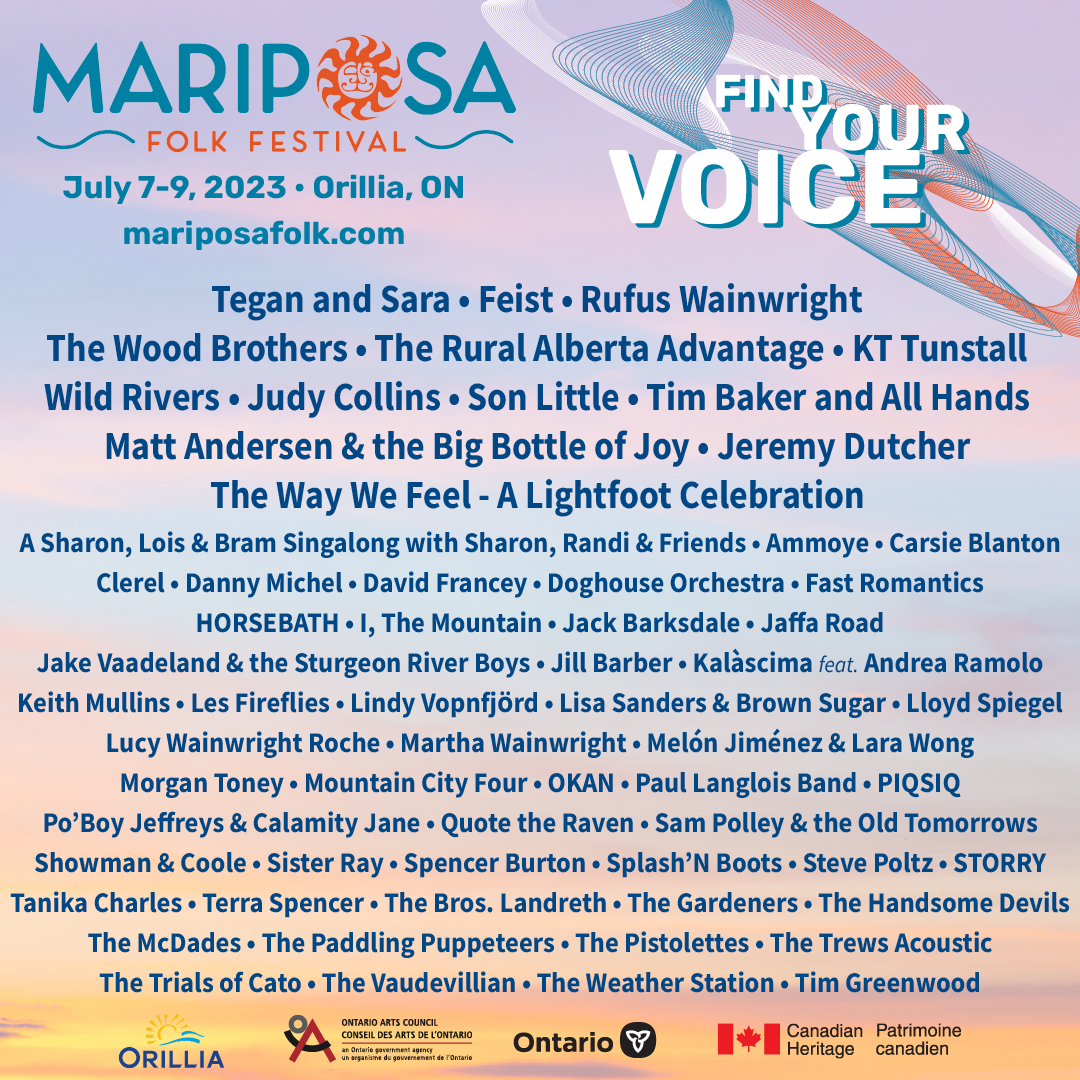 2023 Stage Schedules Mariposa Folk Festival and Foundation